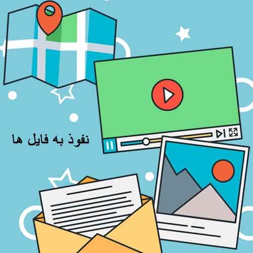 نفوذ به فایل ها با شماره از راه دور